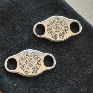 Chrome Hearts Shoelace Accessories 925 Sterling silver (Pair)